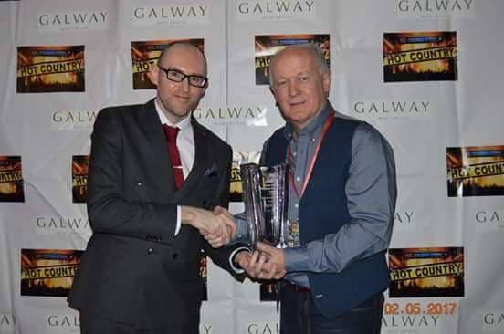 Me presenting JF with his HC Award